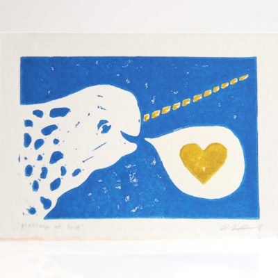 narwhal love card